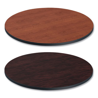 Tabletop: Medium Cherry, Laminate Table Top, Round
